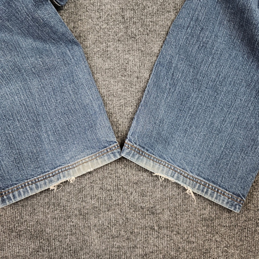 Duluth Trading Flex Ballroom Jeans Men's 48x32(30) Denim Straight Leg Dark Wash - Picture 10 of 12